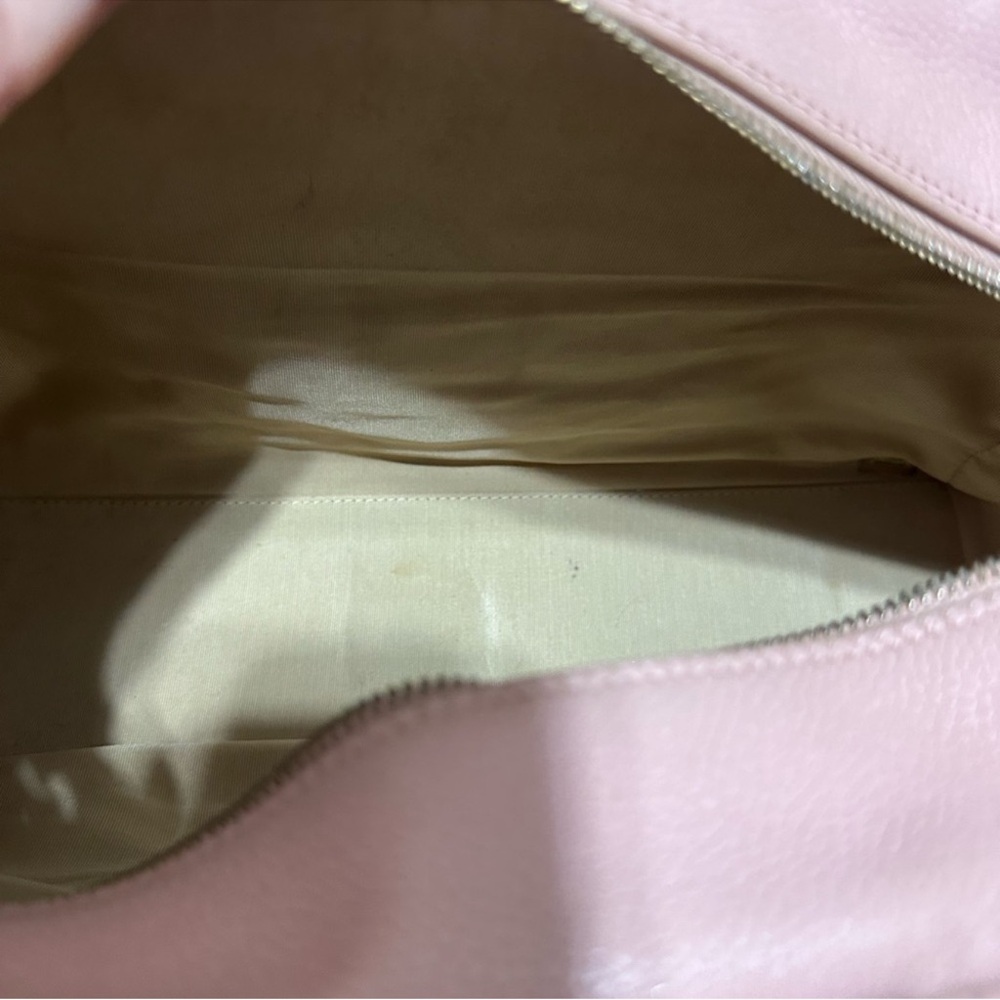 Chanel pink quilted caviar leather bowling bag - Picture 6 of 17